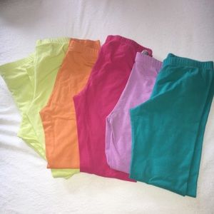 5 Circo Capris Leggings Bundle Size Large